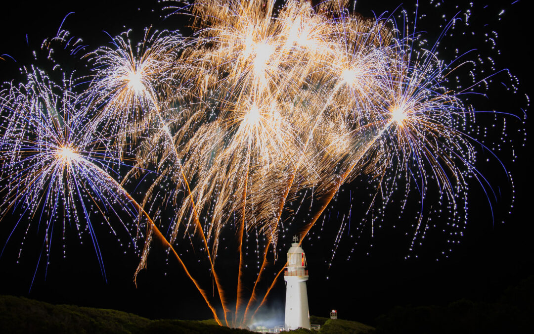 Cape Otway Lighthouse fireworks